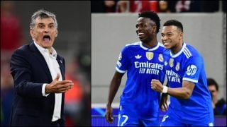 Mendilibar habló sobre Mbappé y Vinicius tras el partido.