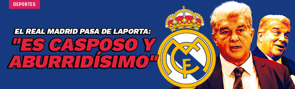 El Real Madrid pasa de Laporta: Es casposo y aburridísimo