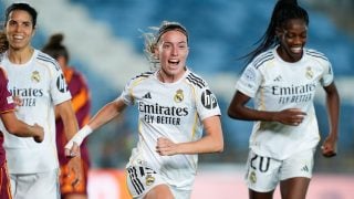 Eva Navarro celebra un gol con el Real Madrid. (EP)