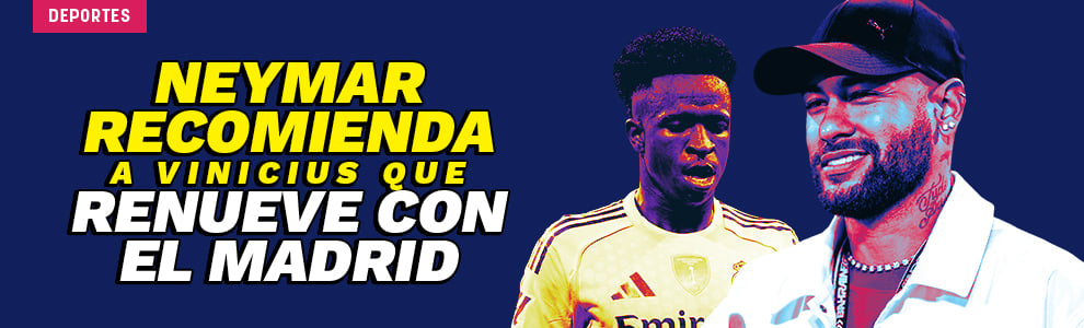 Neymar aconseja a Vinicius que renueve con el Real Madrid
