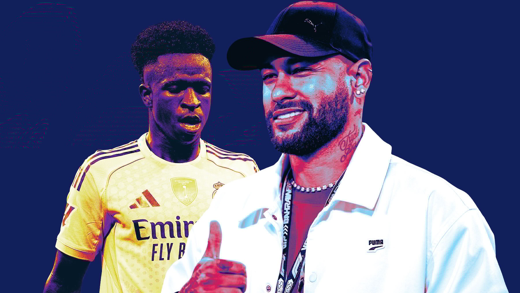 Neymar aconseja a Vinicius que renueve con el Real Madrid