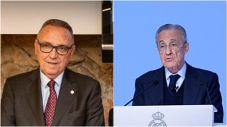 Joan Gaspart y Florentino Pérez. (EP)