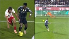 Mbappé empata de penalti en Montilivi.