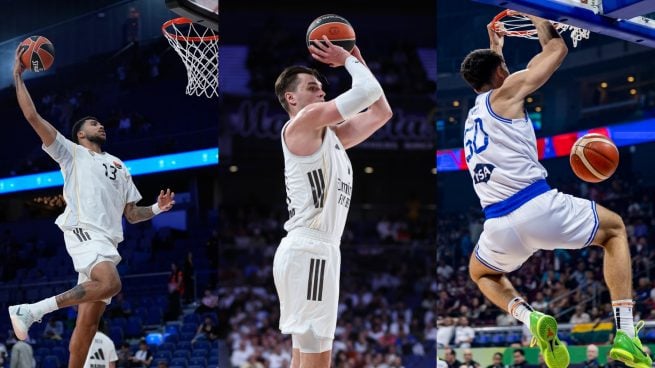 Los jugadores del Real Madrid en las ventanas FIBA.