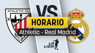 Horario del Athletic – Real Madrid: cuándo se juega el partido de Liga y dónde ver por televisión gratis y canal de TV.
