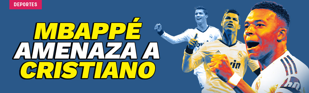 Mbappé amenaza a Cristiano