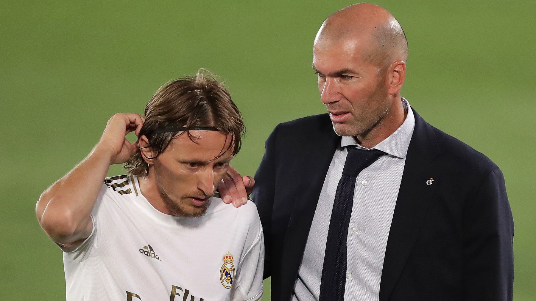 Modric se deshace en elogios a Zidane: Tenía un aura muy especial