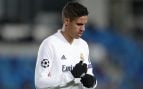 Raphael Varane, durante su última temporada en el Real Madrid.
