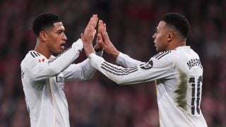 Bellingham y Mbappé. (Getty)