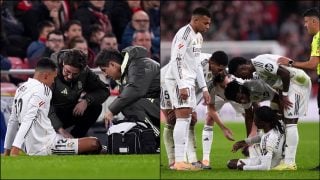 Trent y Camavinga cuando se lesionan. (Getty)