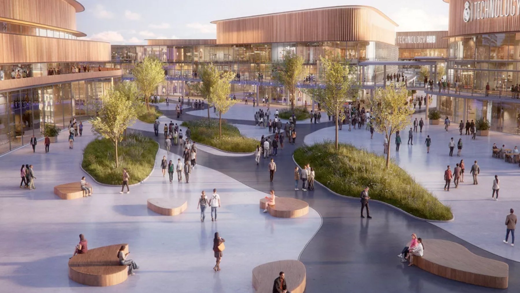 El Real Madrid generará 1.200 millones y 23.000 puestos de trabajo al año con su distrito tecnológico