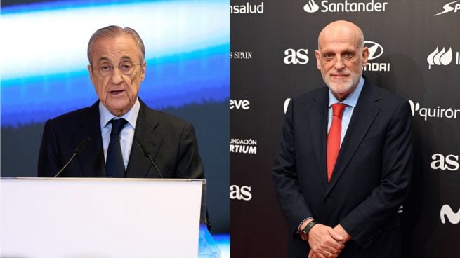 Florentino Pérez, Javier Tebas, Liga, Madrid