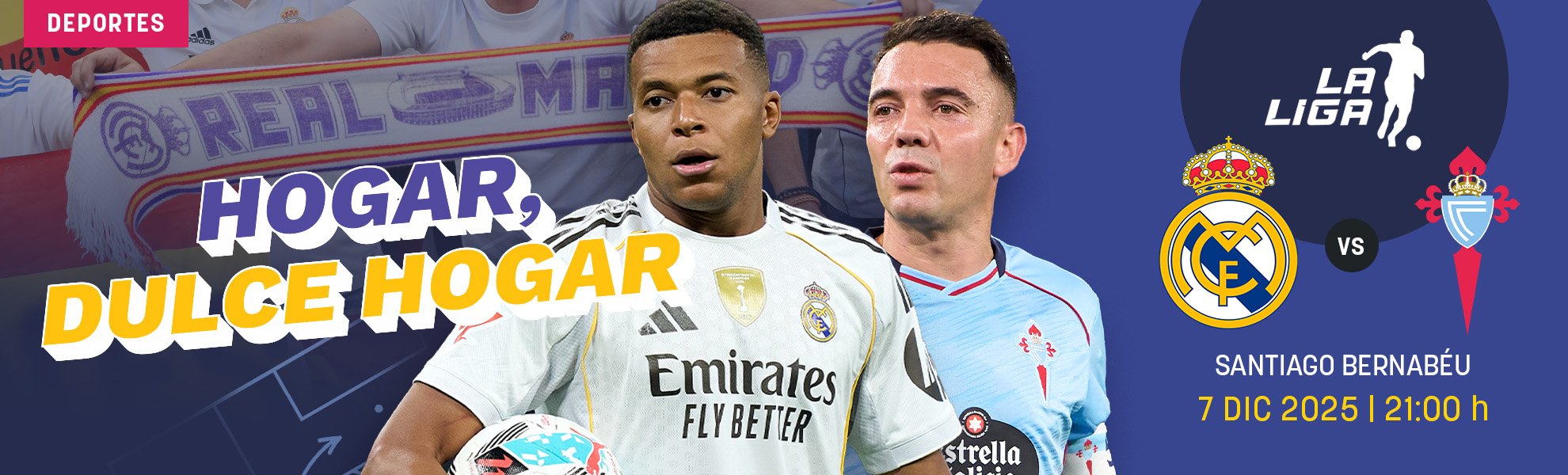 Real Madrid-Celta: hogar, dulce hogar