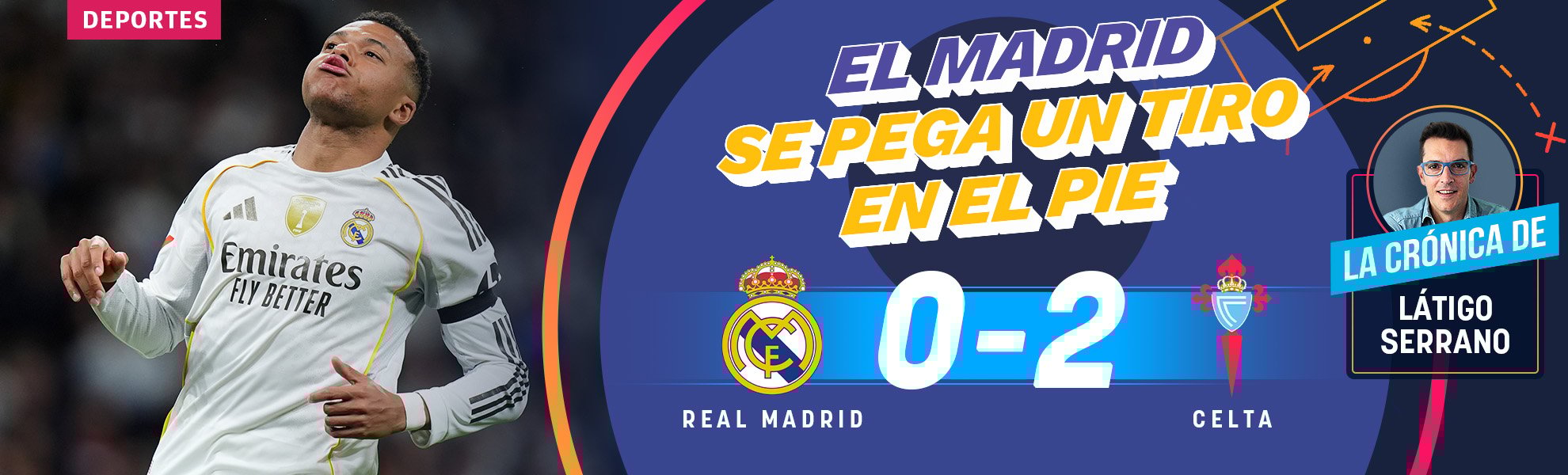 El Madrid se dispara en el pie