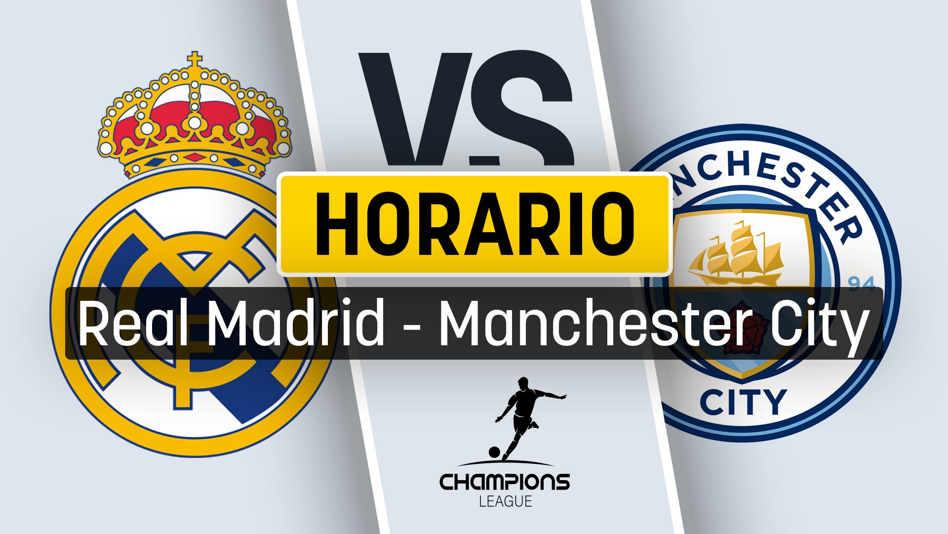 Cuándo es el Real Madrid - Manchester City de la Champions League: horario y dónde ver por TV gratis en directo