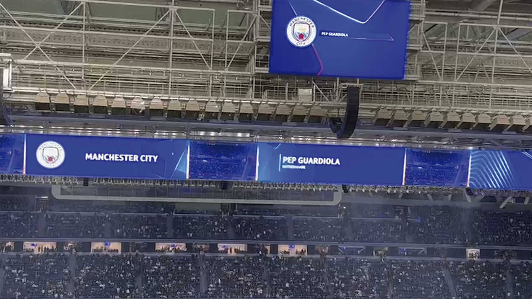 Así fue la impresionante pitada del Bernabéu a Guardiola