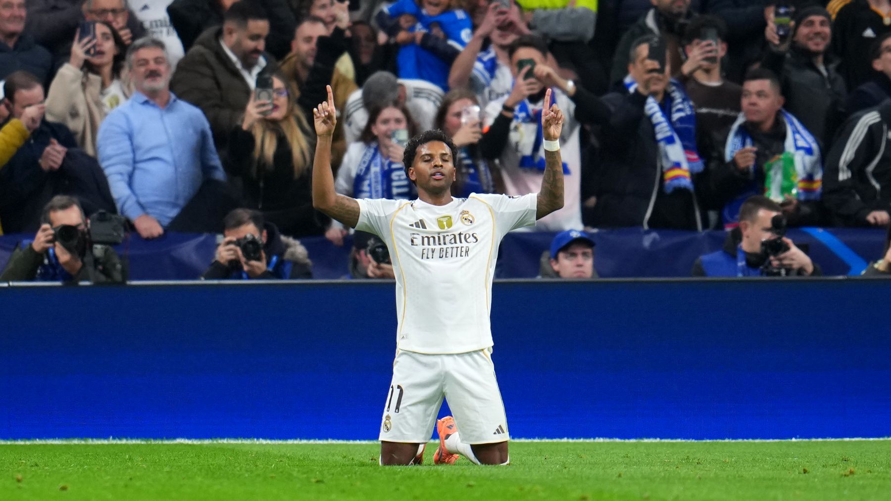 Rodrygo: Las cosas no están saliendo, quería demostrar que estamos juntos con nuestro entrenador