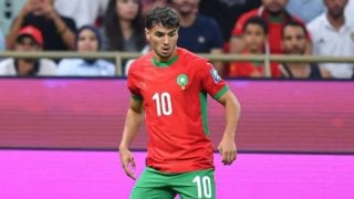 Brahim Díaz, en un partido con Marruecos. (equipedumaroc)