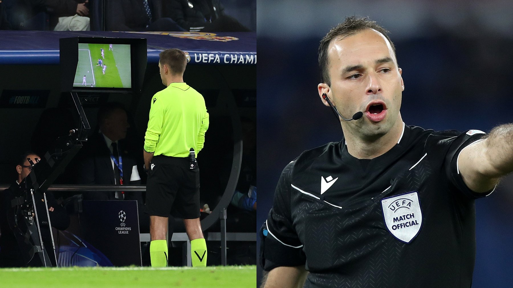Jérome Brisard vuelve a sembrar el terror en el Bernabéu desde el VAR
