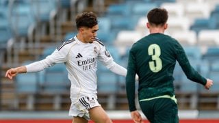 El Juvenil A del Real Madrid, en la última jornada de la Youth League. (Real Madrid).