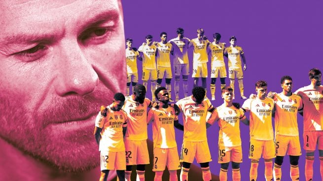 El vestuario del Real Madrid.