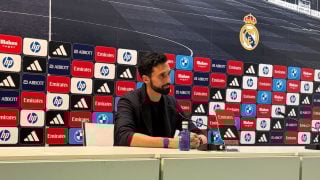 Arbeloa, en rueda de prensa.