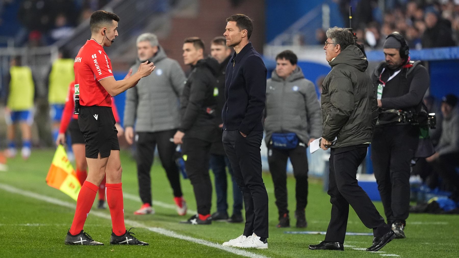 Xabi Alonso: ¿El penalti a Vinicius? No me sorprende que el árbitro no acuda al VAR