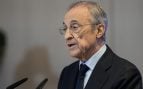 Florentino Pérez, en un acto del Real Madrid. (Europa Press)