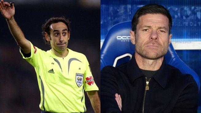 Eduardo Iturralde González y Xabi Alonso