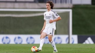 Joan Martínez, con el Castilla. (Real Madrid)