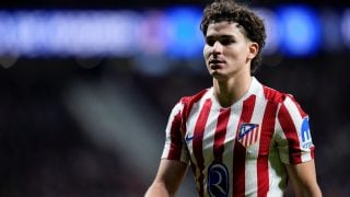 Julián Álvarez en un partido del Atlético. (Europa Press)