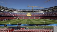 El Camp Nou en obras. (FC Barcelona)