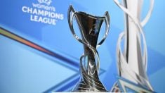 El trofeo de la Champions League femenina. (UEFA)