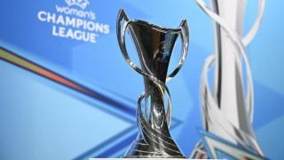 El trofeo de la Champions League femenina. (UEFA)
