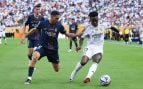 Vinicius y Achraf en el Real Madrid-PSG. (Getty Images)
