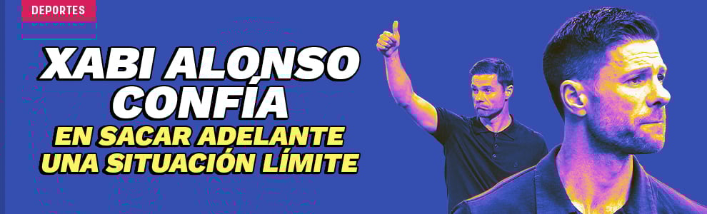 Xabi Alonso confía en sacar adelante una situación límite