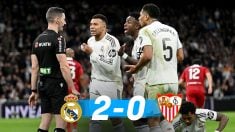 El Real Madrid se impuso 2-0 al Sevilla.