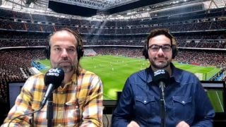 Paul Tenorio y Antonio Esteva durante la retransmisión.