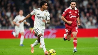 Rodrygo durante su partido contra el Sevilla. (Getty)