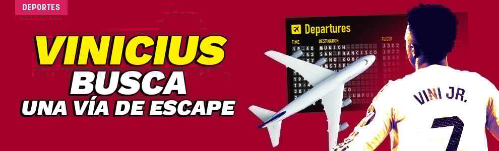 Vinicius busca una vía de escape