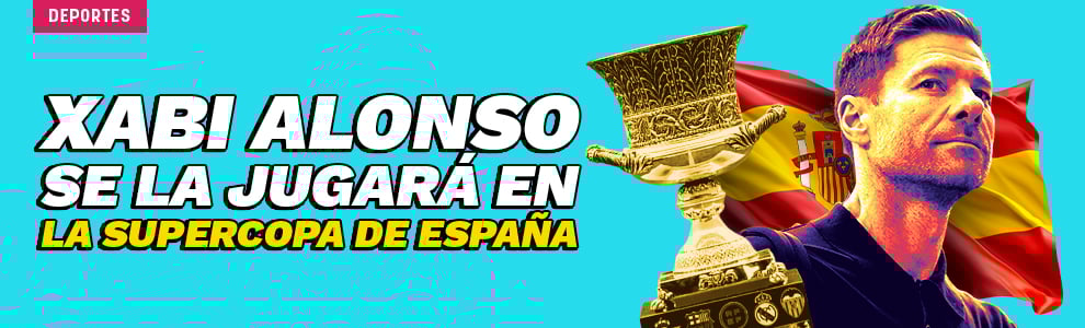 Xabi Alonso se la jugará en la Supercopa de España