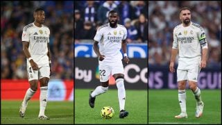 Alaba, Rüdiger y Carvajal.