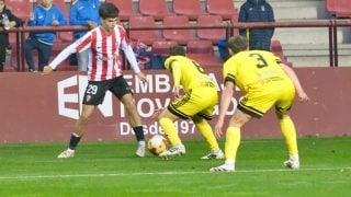 Manex Reloza, el nuevo fichaje del Real Madrid. (UD Logroñés)