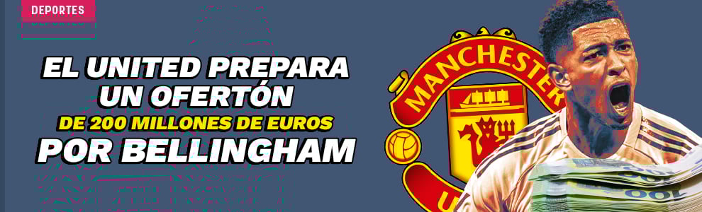 El Manchester United prepara un ofertón de 200 millones por Bellingham