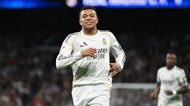 Kylian Mbappé, ante el Sevilla.