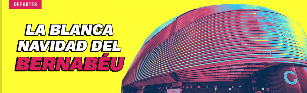 La blanca Navidad del Bernabéu