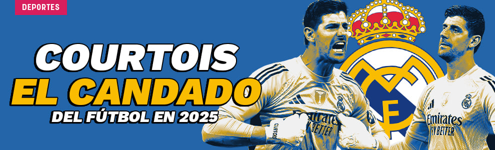 Courtois, el candado del fútbol en 2025