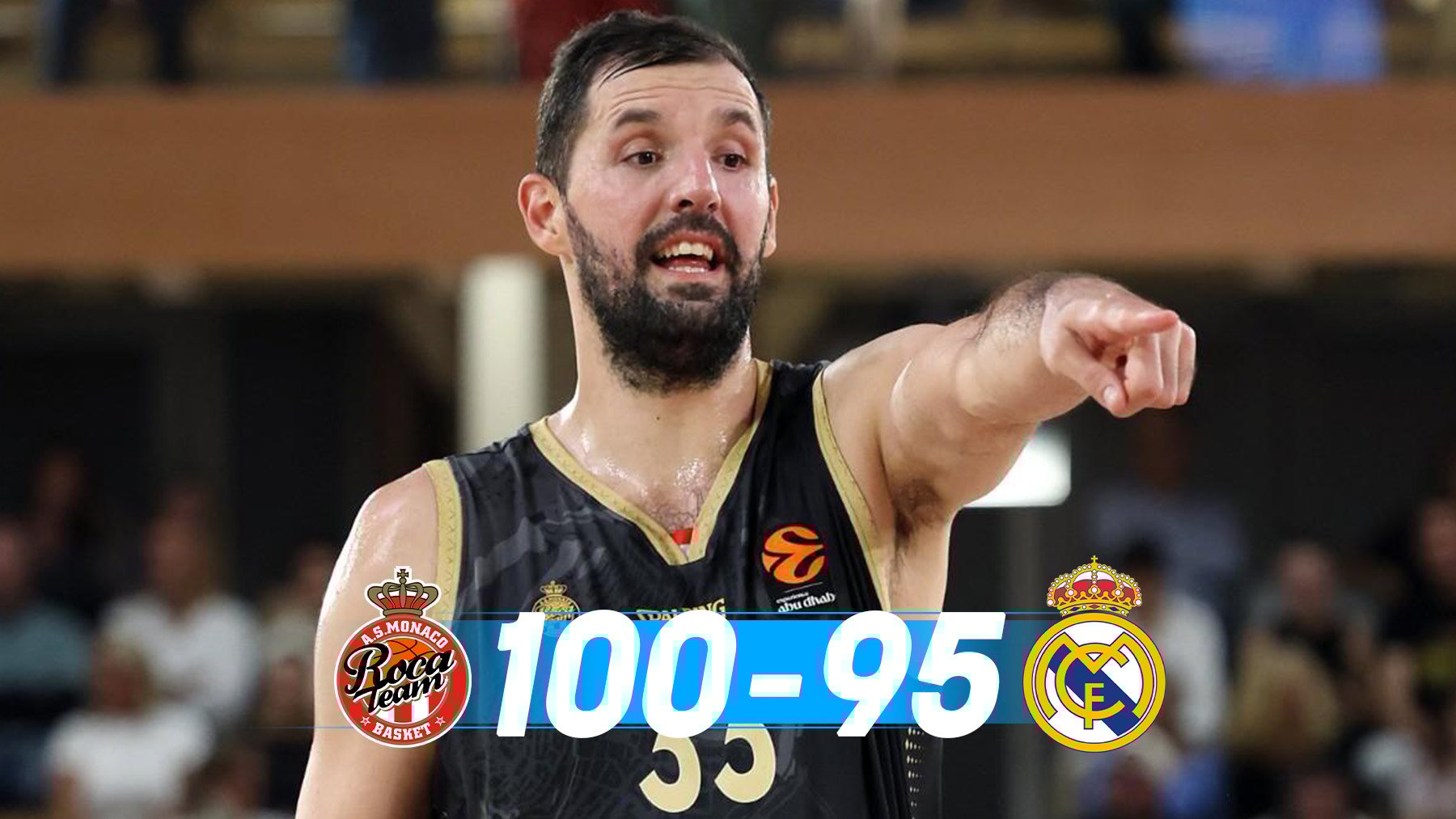 Mirotic se convierte en la pesadilla después de Navidad del Real Madrid en Mónaco