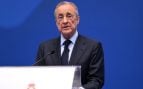 Florentino Pérez, en un acto del Real Madrid. (Europa Press)