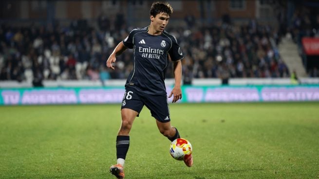 Gonzalo García, en el partido ante el Talavera.